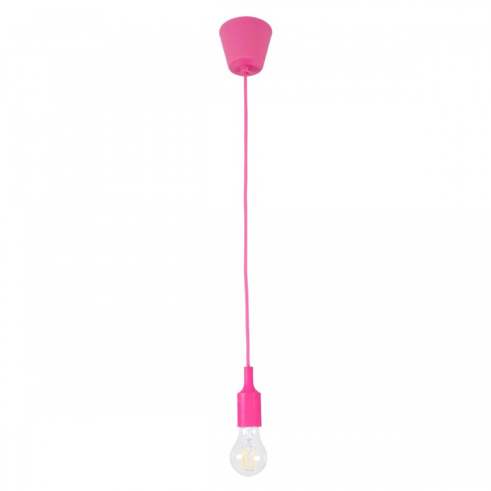 GloboStar® CABLITO 61552 Μοντέρνο Κρεμαστό Φωτιστικό Ανάρτηση Μονόφωτο 1 x E27 Ροζ Σιλικόνη - Μ4 x Π4 x Υ110cm GloboStar® CABLITO 61552 Μοντέρνο Κρεμαστό Φωτιστικό Ανάρτηση Μονόφωτο 1 x E27 Ροζ Σιλικόνη - Μ4 x Π4 x Υ110cm