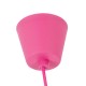 GloboStar® CABLITO 61552 Μοντέρνο Κρεμαστό Φωτιστικό Ανάρτηση Μονόφωτο 1 x E27 Ροζ Σιλικόνη - Μ4 x Π4 x Υ110cm GloboStar® CABLITO 61552 Μοντέρνο Κρεμαστό Φωτιστικό Ανάρτηση Μονόφωτο 1 x E27 Ροζ Σιλικόνη - Μ4 x Π4 x Υ110cm