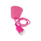 GloboStar® CABLITO 61552 Μοντέρνο Κρεμαστό Φωτιστικό Ανάρτηση Μονόφωτο 1 x E27 Ροζ Σιλικόνη - Μ4 x Π4 x Υ110cm GloboStar® CABLITO 61552 Μοντέρνο Κρεμαστό Φωτιστικό Ανάρτηση Μονόφωτο 1 x E27 Ροζ Σιλικόνη - Μ4 x Π4 x Υ110cm