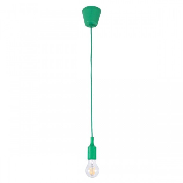 GloboStar® CABLITO 61556 Μοντέρνο Κρεμαστό Φωτιστικό Ανάρτηση Μονόφωτο 1 x E27 IP20 Πράσινο Σιλικόνη - Μ4 x Π4 x Υ110cm GloboStar® CABLITO 61556 Μοντέρνο Κρεμαστό Φωτιστικό Ανάρτηση Μονόφωτο 1 x E27 IP20 Πράσινο Σιλικόνη - Μ4 x Π4 x Υ110cm