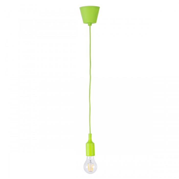 GloboStar® CABLITO 61557 Μοντέρνο Κρεμαστό Φωτιστικό Ανάρτηση Μονόφωτο 1 x E27 IP20 Πράσινο Σιλικόνη - Μ4 x Π4 x Υ110cm GloboStar® CABLITO 61557 Μοντέρνο Κρεμαστό Φωτιστικό Ανάρτηση Μονόφωτο 1 x E27 IP20 Πράσινο Σιλικόνη - Μ4 x Π4 x Υ110cm