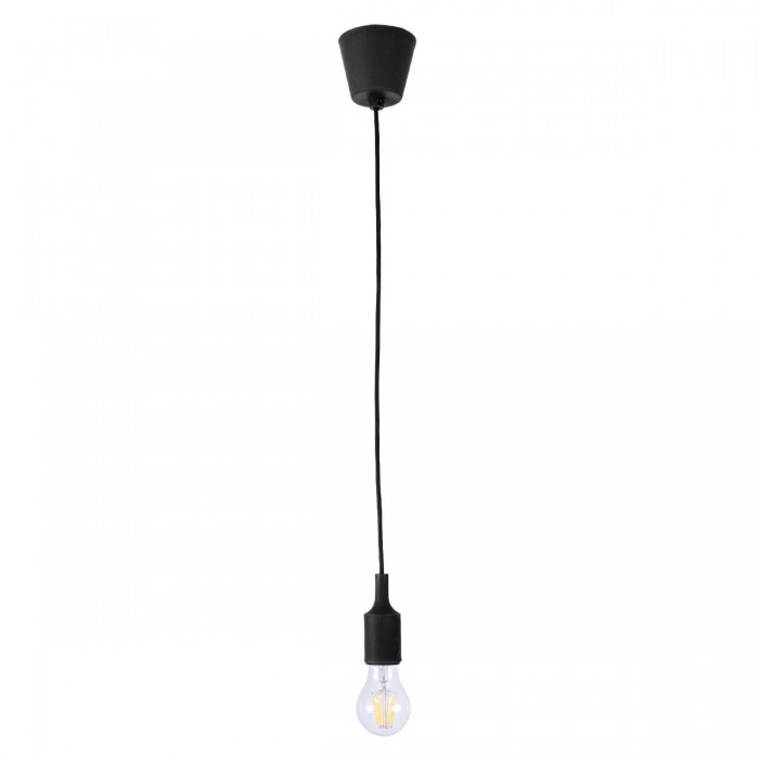 GLOBOSTAR® CABLITO 61552 Μοντέρνο Κρεμαστό Φωτιστικό Οροφής με Ντουί 1 x E27 AC 220-240V IP20 - Μαύρο - Μ4 x Π4 x Υ110cm GLOBOSTAR® CABLITO 61552 Μοντέρνο Κρεμαστό Φωτιστικό Οροφής με Ντουί 1 x E27 AC 220-240V IP20 - Μαύρο - Μ4 x Π4 x Υ110cm