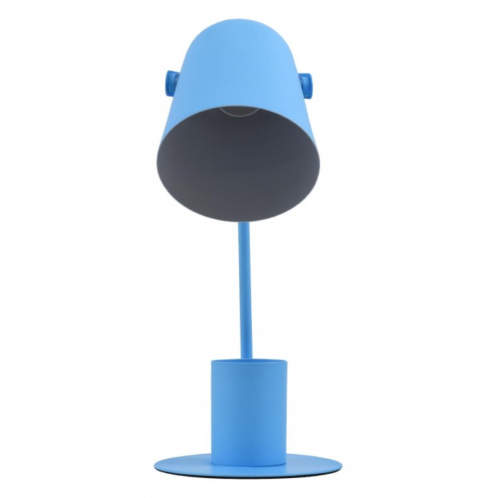GloboStar® PENCASE 61568 Μοντέρνο Επιτραπέζιο Φωτιστικό Πορτατίφ Μονόφωτο 1 x E27 IP20 Μπλε Μέταλλο - Μ12 x Π15 x Υ38cm GloboStar® PENCASE 61568 Μοντέρνο Επιτραπέζιο Φωτιστικό Πορτατίφ Μονόφωτο 1 x E27 IP20 Μπλε Μέταλλο - Μ12 x Π15 x Υ38cm