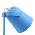 GloboStar® PENCASE 61568 Μοντέρνο Επιτραπέζιο Φωτιστικό Πορτατίφ Μονόφωτο 1 x E27 IP20 Μπλε Μέταλλο - Μ12 x Π15 x Υ38cm