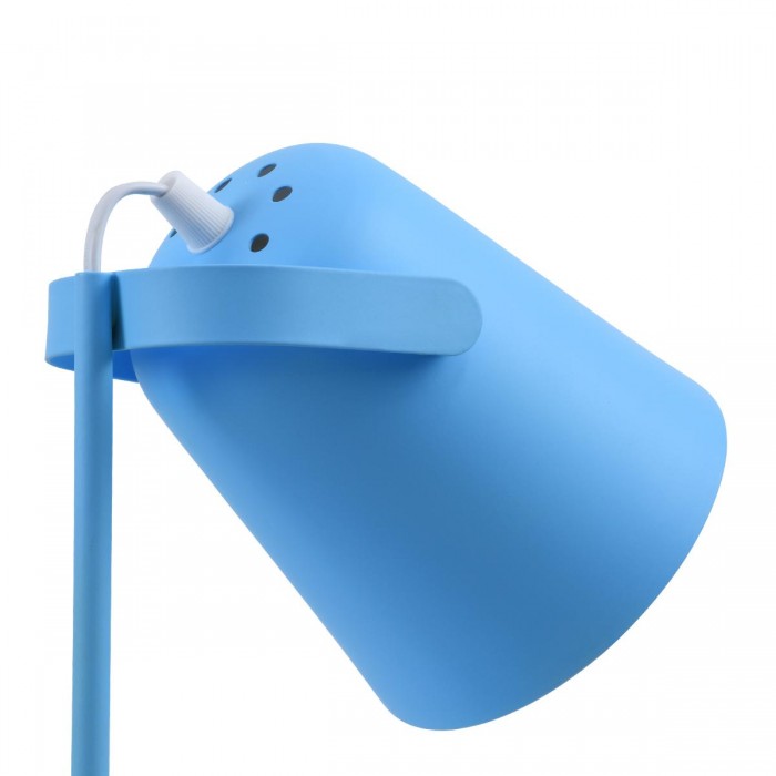 GloboStar® PENCASE 61568 Μοντέρνο Επιτραπέζιο Φωτιστικό Πορτατίφ Μονόφωτο 1 x E27 IP20 Μπλε Μέταλλο - Μ12 x Π15 x Υ38cm GloboStar® PENCASE 61568 Μοντέρνο Επιτραπέζιο Φωτιστικό Πορτατίφ Μονόφωτο 1 x E27 IP20 Μπλε Μέταλλο - Μ12 x Π15 x Υ38cm