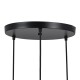 GloboStar® AVA 61572 Μοντέρνο Κρεμαστό Φωτιστικό Καμπάνα Τρίφωτο 3 x E27 IP20 Μαύρο Μέταλλο με Μπεζ Ξύλο - Μ35 x Π35 x Υ130cm GloboStar® AVA 61572 Μοντέρνο Κρεμαστό Φωτιστικό Καμπάνα Τρίφωτο 3 x E27 IP20 Μαύρο Μέταλλο με Μπεζ Ξύλο - Μ35 x Π35 x Υ130cm