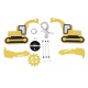 GloboStar® EXCAVATOR 61579 Παιδικό Κρεμαστό Φωτιστικό Φιγούρα Μονόφωτο 1 x E27 IP20 Κίτρινο & Μαύρο Πλαστικό - Μ45 x Π15.5 x Υ27cm GloboStar® EXCAVATOR 61579 Παιδικό Κρεμαστό Φωτιστικό Φιγούρα Μονόφωτο 1 x E27 IP20 Κίτρινο & Μαύρο Πλαστικό - Μ45 x Π15.5 x Υ27cm