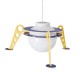 GloboStar® UFO 61581 Παιδικό Κρεμαστό Φωτιστικό Φιγούρα Μονόφωτο 1 x E27 IP20 Κίτρινο, Μπλε & Λευκό Πλαστικό - Μ58 x Π58 x Υ24cm GloboStar® UFO 61581 Παιδικό Κρεμαστό Φωτιστικό Φιγούρα Μονόφωτο 1 x E27 IP20 Κίτρινο, Μπλε & Λευκό Πλαστικό - Μ58 x Π58 x Υ24cm