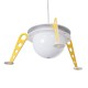 GloboStar® UFO 61581 Παιδικό Κρεμαστό Φωτιστικό Φιγούρα Μονόφωτο 1 x E27 IP20 Κίτρινο, Μπλε & Λευκό Πλαστικό - Μ58 x Π58 x Υ24cm GloboStar® UFO 61581 Παιδικό Κρεμαστό Φωτιστικό Φιγούρα Μονόφωτο 1 x E27 IP20 Κίτρινο, Μπλε & Λευκό Πλαστικό - Μ58 x Π58 x Υ24cm