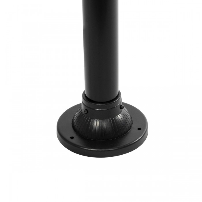 GLOBOSTAR® AGROS 61596 Φωτιστικό Κολωνάκι Κήπου με Ντουί 1 x E27 AC 220-240V Αδιάβροχο IP65 - Λευκό & Μάυρο - Μ20 x Π20 x Υ100cm GLOBOSTAR® AGROS 61596 Φωτιστικό Κολωνάκι Κήπου με Ντουί 1 x E27 AC 220-240V Αδιάβροχο IP65 - Λευκό & Μάυρο - Μ20 x Π20 x Υ100cm