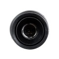 GLOBOSTAR® GRASEDO 61615 Φωτιστικό Σποτ για Λάμπα PAR38 με Ντουί 1 x E27 AC 220-240V Αδιάβροχο IP67 - Μαύρο Ματ - Μ9.5 x Π9.5 x Υ22cm