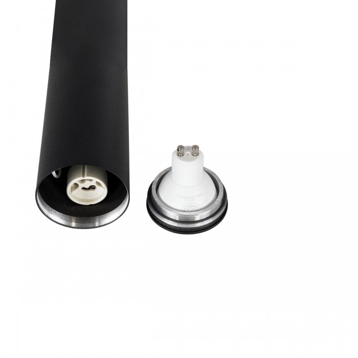 kelvo® DUCT 61618 Φωτιστικό Downlight Σποτ για Λάμπα MR16 με Ντουί 1 x GU10 AC 220-240V IP20 - Μαύρο Ματ - Μ6 x Π6 x Υ30cm kelvo® DUCT 61618 Φωτιστικό Downlight Σποτ για Λάμπα MR16 με Ντουί 1 x GU10 AC 220-240V IP20 - Μαύρο Ματ - Μ6 x Π6 x Υ30cm