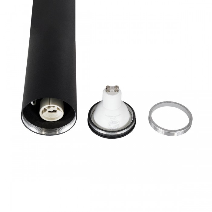 kelvo® DUCT 61620 Φωτιστικό Downlight Σποτ για Λάμπα MR16 με Ντουί 1 x GU10 AC 220-240V IP20 - Μαύρο Ματ - Μ6 x Π6 x Υ60cm kelvo® DUCT 61620 Φωτιστικό Downlight Σποτ για Λάμπα MR16 με Ντουί 1 x GU10 AC 220-240V IP20 - Μαύρο Ματ - Μ6 x Π6 x Υ60cm