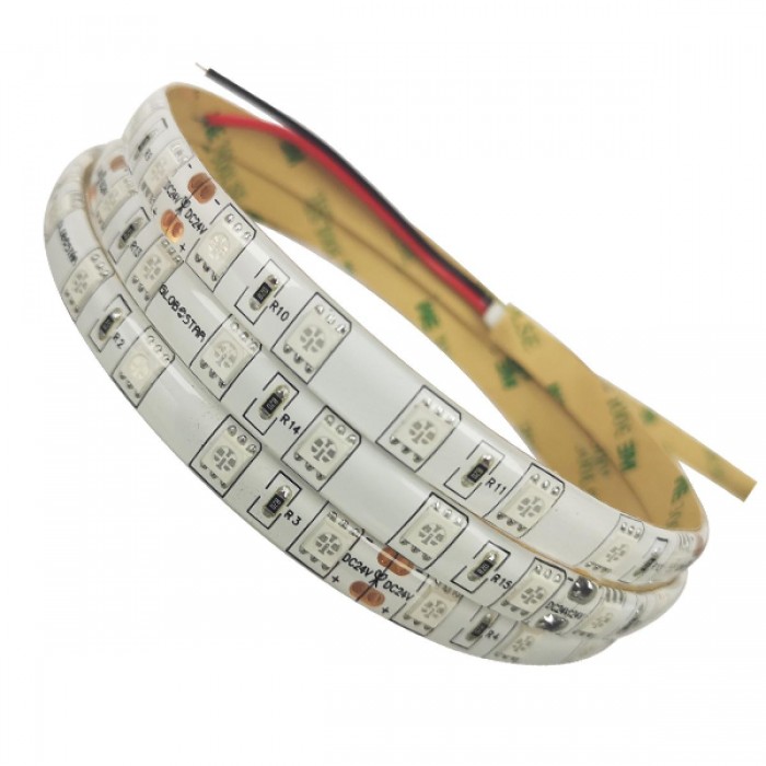 Ταινία LED Λευκή Professional Series 5m 14.4W/m 24V 60LED/m 5050 SMD 600lm/m 120° Αδιάβροχη IP65 Μπλε GloboStar 63066 Ταινία LED Λευκή Professional Series 5m 14.4W/m 24V 60LED/m 5050 SMD 600lm/m 120° Αδιάβροχη IP65 Μπλε GloboStar 63066
