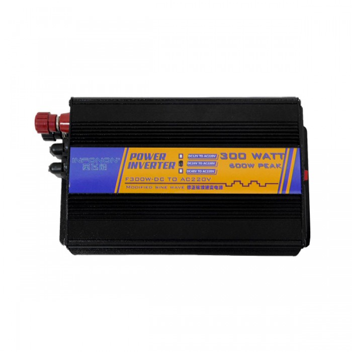 Inverter Τροποποιημένου Ημίτονου 24 Volt DC σε 220 Volt AC 300 Watt GloboStar 67434 Inverter Τροποποιημένου Ημίτονου 24 Volt DC σε 220 Volt AC 300 Watt GloboStar 67434