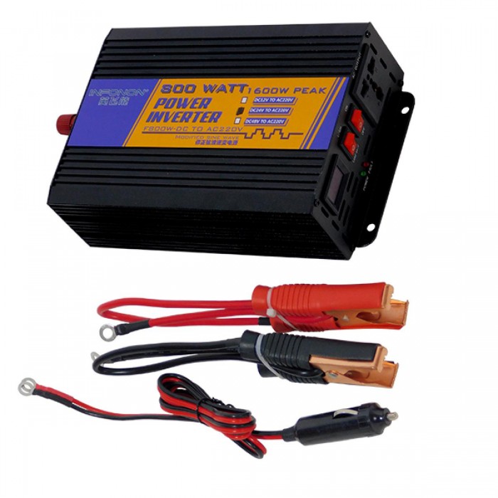 Inverter Τροποποιημένου Ημίτονου 24 Volt DC σε 220 Volt AC 800 Watt GloboStar 67435 Inverter Τροποποιημένου Ημίτονου 24 Volt DC σε 220 Volt AC 800 Watt GloboStar 67435