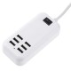 Φορτιστής USB 6 Θέσεων με ON / OFF Διακόπτη 4A 20 Watt 5V DC Λευκός GloboStar 69998 Φορτιστής USB 6 Θέσεων με ON / OFF Διακόπτη 4A 20 Watt 5V DC Λευκός GloboStar 69998