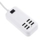 Φορτιστής USB 6 Θέσεων με ON / OFF Διακόπτη 4A 20 Watt 5V DC Λευκός GloboStar 69998 Φορτιστής USB 6 Θέσεων με ON / OFF Διακόπτη 4A 20 Watt 5V DC Λευκός GloboStar 69998