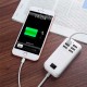 Φορτιστής USB 6 Θέσεων με ON / OFF Διακόπτη 4A 20 Watt 5V DC Λευκός GloboStar 69998 Φορτιστής USB 6 Θέσεων με ON / OFF Διακόπτη 4A 20 Watt 5V DC Λευκός GloboStar 69998