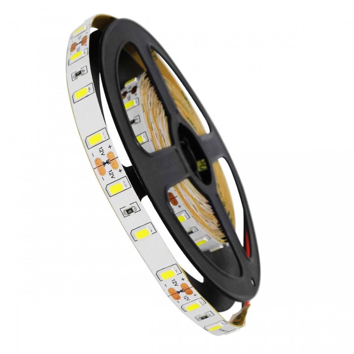 GloboStar® 70030 Ταινία LED SMD 5730 5m 20W/m 60LED/m 2600lm/m 120° DC 12V IP20 Ψυχρό Λευκό 6000K - 5 Χρόνια Εγγύηση GloboStar® 70030 Ταινία LED SMD 5730 5m 20W/m 60LED/m 2600lm/m 120° DC 12V IP20 Ψυχρό Λευκό 6000K - 5 Χρόνια Εγγύηση