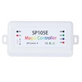 GLOBOSTAR® SP105E 70039 WiFi 2.4G Ψηφιακός Pixel Addressable Controller DC 5-12-24V IP20 - WiFi 2.4G - SPI/TTL Protocol 2048 IC - Μ8.5 x Π4.5 x Υ2.2cm - 2 Χρόνια Εγγύηση