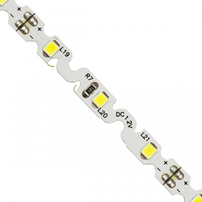 GloboStar® 70040 Ταινία LED Τύπου S Ζιγκ Ζαγκ SMD 2835 5m 6W/m 60LED/m 960lm/m 120° DC 12V IP20 Ψυχρό Λευκό 6000K - 5 Χρόνια Εγγύηση GloboStar® 70040 Ταινία LED Τύπου S Ζιγκ Ζαγκ SMD 2835 5m 6W/m 60LED/m 960lm/m 120° DC 12V IP20 Ψυχρό Λευκό 6000K - 5 Χρόνια Εγγύηση