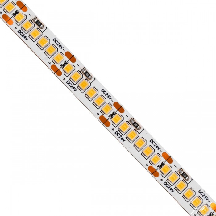 GloboStar® 70242 Ταινία LED SMD 2835 5m 16W/m 240LED/m 2720lm/m 120° DC 24V IP20 Θερμό Λευκό 3000K GloboStar® 70242 Ταινία LED SMD 2835 5m 16W/m 240LED/m 2720lm/m 120° DC 24V IP20 Θερμό Λευκό 3000K