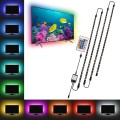 GloboStar® 70406 Σετ Ταινία TV Kit LED RGB SMD 5050 2m (4x50CM) 14.4W/2m 60LED/2m 1454lm/2m 120° USB DC 5V Οπίσθιου Κρυφού Φωτισμού για Τηλεόραση με Ασύρματο Τηλεχειριστήριο Αδιάβροχο IP65 RGB GloboStar® 70406 Σετ Ταινία TV Kit LED RGB SMD 5050 2m (4x50CM) 14.4W/2m 60LED/2m 1454lm/2m 120° USB DC 5V Οπίσθιου Κρυφού Φωτισμού για Τηλεόραση με Ασύρματο Τηλεχειριστήριο Αδιάβροχο IP65 RGB