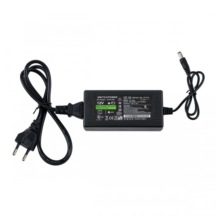 GloboStar® 70417 Σετ Ταινία COB LED 5m 48W/5m 308LED/m 864lm/m 120° DC 12V IP20 με Τροφοδοτικό Ψυχρό Λευκό 6000K GloboStar® 70417 Σετ Ταινία COB LED 5m 48W/5m 308LED/m 864lm/m 120° DC 12V IP20 με Τροφοδοτικό Ψυχρό Λευκό 6000K