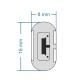 GloboStar® 70480 DOUBLE-SIDED 120°+120° Degree Neon Flex Epistar LED SMD 2835 1m 12W/m 120LED/m 1320lm/m 120°+120° DC 24V Αδιάβροχη IP68 Ψυχρό Λευκό 6000K Dimmable GloboStar® 70480 DOUBLE-SIDED 120°+120° Degree Neon Flex Epistar LED SMD 2835 1m 12W/m 120LED/m 1320lm/m 120°+120° DC 24V Αδιάβροχη IP68 Ψυχρό Λευκό 6000K Dimmable