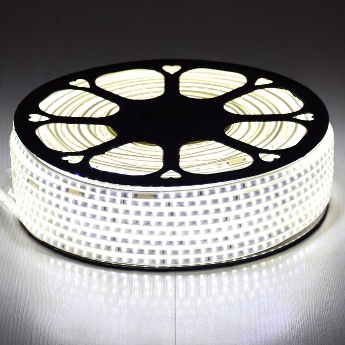 GloboStar® 70500 Slim Ταινία Μονής Σειράς Epistar LED SMD 2835 1m 12W/m 96LED/m 1680lm/m 120° DC 230V Αδιάβροχη IP68 Ψυχρό Λευκό 6000K Dimmable GloboStar® 70500 Slim Ταινία Μονής Σειράς Epistar LED SMD 2835 1m 12W/m 96LED/m 1680lm/m 120° DC 230V Αδιάβροχη IP68 Ψυχρό Λευκό 6000K Dimmable