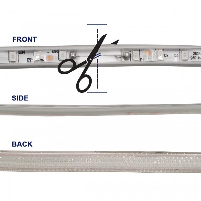 GloboStar® 70504 Slim Ταινία Μονής Σειράς Epistar LED SMD 2835 1m 12W/m 96LED/m 1572lm/m 120° DC 230V Αδιάβροχη IP68 Κόκκινο Dimmable GloboStar® 70504 Slim Ταινία Μονής Σειράς Epistar LED SMD 2835 1m 12W/m 96LED/m 1572lm/m 120° DC 230V Αδιάβροχη IP68 Κόκκινο Dimmable