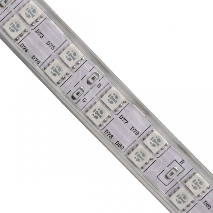 GloboStar® 70517 Wide Ταινία Διπλής Σειράς Epistar LED SMD 5050 1m 24W/m 60LED/m 3144lm/m 120° DC 230V Αδιάβροχη IP68 RGB Dimmable GloboStar® 70517 Wide Ταινία Διπλής Σειράς Epistar LED SMD 5050 1m 24W/m 60LED/m 3144lm/m 120° DC 230V Αδιάβροχη IP68 RGB Dimmable
