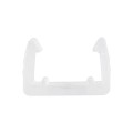 GLOBOSTAR® EPISLIM-B 70529 Βάση Στήριξης για Ταινία LED Αδιάβροχο IP65 - Διάφανο - Μ1.5 x Π1.3 x Υ1.1cm