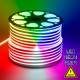 GloboStar® 70568 OVALE 120° Degree Neon Flex Epistar LED SMD 5050 1m 18W/m 60LED/m 1818lm/m 120° DC 24V Αδιάβροχη IP68 RGB Dimmable GloboStar® 70568 OVALE 120° Degree Neon Flex Epistar LED SMD 5050 1m 18W/m 60LED/m 1818lm/m 120° DC 24V Αδιάβροχη IP68 RGB Dimmable