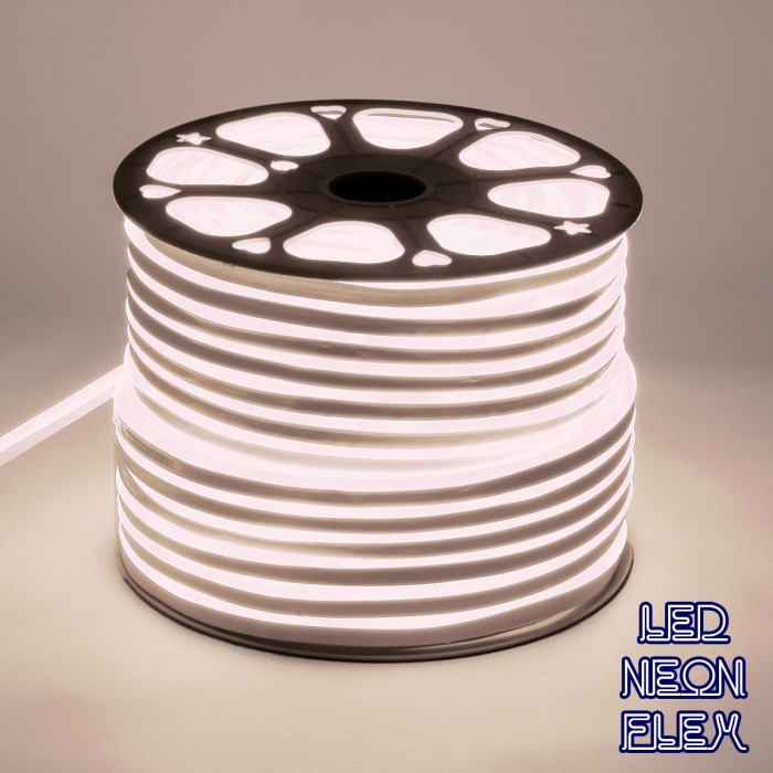 GloboStar® 70571 OVALE 120° Degree Neon Flex Epistar LED SMD 2835 1m 12W/m 120LED/m 1284lm/m 120° DC 230V Αδιάβροχη IP68 Φυσικό Λευκό 4500K Dimmable GloboStar® 70571 OVALE 120° Degree Neon Flex Epistar LED SMD 2835 1m 12W/m 120LED/m 1284lm/m 120° DC 230V Αδιάβροχη IP68 Φυσικό Λευκό 4500K Dimmable