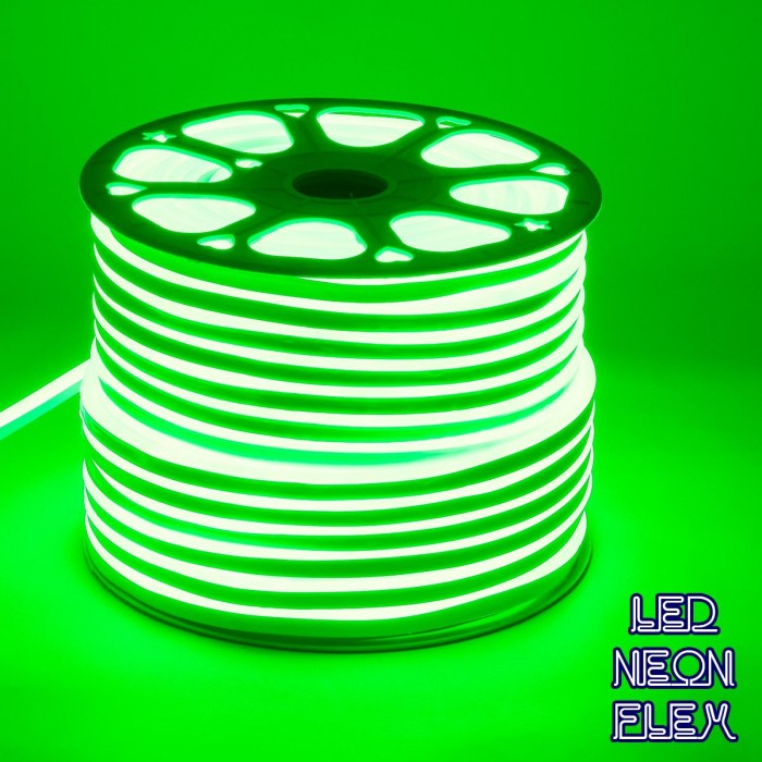 GloboStar® 70574 OVALE 120° Degree Neon Flex Epistar LED SMD 2835 1m 12W/m 120LED/m 1212lm/m 120° DC 230V Αδιάβροχη IP68 Πράσινο Dimmable GloboStar® 70574 OVALE 120° Degree Neon Flex Epistar LED SMD 2835 1m 12W/m 120LED/m 1212lm/m 120° DC 230V Αδιάβροχη IP68 Πράσινο Dimmable