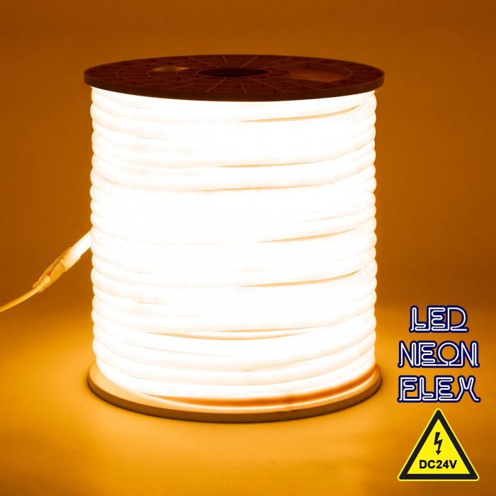 GloboStar® 70586 TUBE 360° Degree Neon Flex Epistar LED SMD 2835 1m 12W/m 120LED/m 1212lm/m 360° DC 24V Αδιάβροχη IP68 Gold - Ultra Θερμό 2200K Dimmable GloboStar® 70586 TUBE 360° Degree Neon Flex Epistar LED SMD 2835 1m 12W/m 120LED/m 1212lm/m 360° DC 24V Αδιάβροχη IP68 Gold - Ultra Θερμό 2200K Dimmable