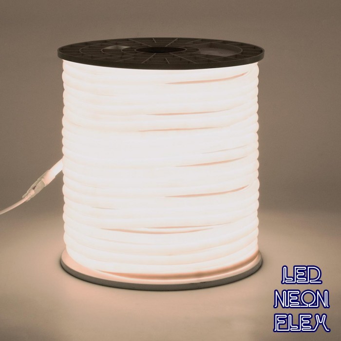 GloboStar® 70591 TUBE 360° Degree Neon Flex Epistar LED SMD 2835 1m 12W/m 120LED/m 1284lm/m 360° DC 230V Αδιάβροχη IP68 Φυσικό Λευκό 4500K Dimmable GloboStar® 70591 TUBE 360° Degree Neon Flex Epistar LED SMD 2835 1m 12W/m 120LED/m 1284lm/m 360° DC 230V Αδιάβροχη IP68 Φυσικό Λευκό 4500K Dimmable