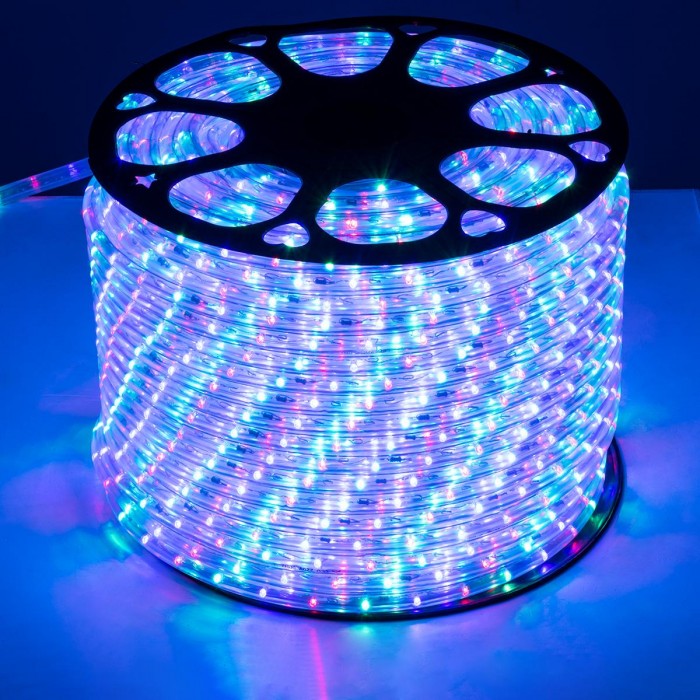 GloboStar® 70607 Φωτοσωλήνας LED DIODE 1m 3.9W/m 36LED/m 117lm/m 360° DC 230V Αδιάβροχος IP68 Πολύχρωμος RGB Dimmable GloboStar® 70607 Φωτοσωλήνας LED DIODE 1m 3.9W/m 36LED/m 117lm/m 360° DC 230V Αδιάβροχος IP68 Πολύχρωμος RGB Dimmable