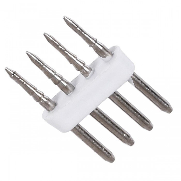 GloboStar® 70611 Σύνδεσμος Καρφάκι για OVALE 120° Degree Neon Flex LED DC 24V & DC 230V RGB 4 Pin GloboStar® 70611 Σύνδεσμος Καρφάκι για OVALE 120° Degree Neon Flex LED DC 24V & DC 230V RGB 4 Pin