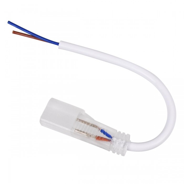 GloboStar® 70613 Καλώδιο Τροφοδοσίας για OVALE 120° Degree Neon Flex LED 24V 2 Pin Αδιάβροχο IP68 GloboStar® 70613 Καλώδιο Τροφοδοσίας για OVALE 120° Degree Neon Flex LED 24V 2 Pin Αδιάβροχο IP68