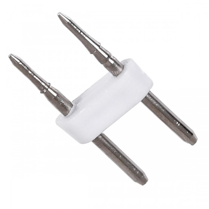 GloboStar® 70630 Σύνδεσμος Καρφάκι για TUBE 360° Degree Neon Flex LED DC 24V & DC 230V 2 Pin GloboStar® 70630 Σύνδεσμος Καρφάκι για TUBE 360° Degree Neon Flex LED DC 24V & DC 230V 2 Pin
