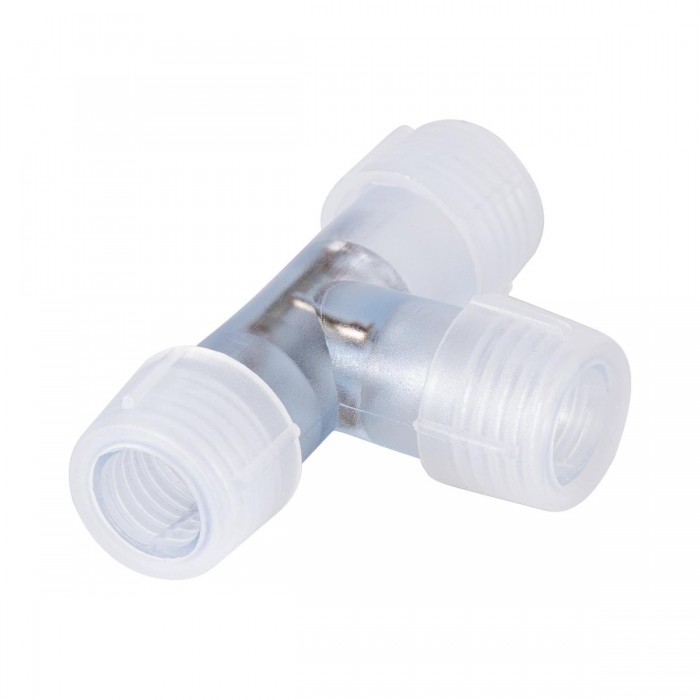 GloboStar® 70661 Σύνδεσμος T για RGB Φωτοσωλήνα LED 360° Degree DC 230V 2 Pin Αδιάβροχος IP68 GloboStar® 70661 Σύνδεσμος T για RGB Φωτοσωλήνα LED 360° Degree DC 230V 2 Pin Αδιάβροχος IP68