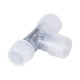 GloboStar® 70661 Σύνδεσμος T για RGB Φωτοσωλήνα LED 360° Degree DC 230V 2 Pin Αδιάβροχος IP68 GloboStar® 70661 Σύνδεσμος T για RGB Φωτοσωλήνα LED 360° Degree DC 230V 2 Pin Αδιάβροχος IP68