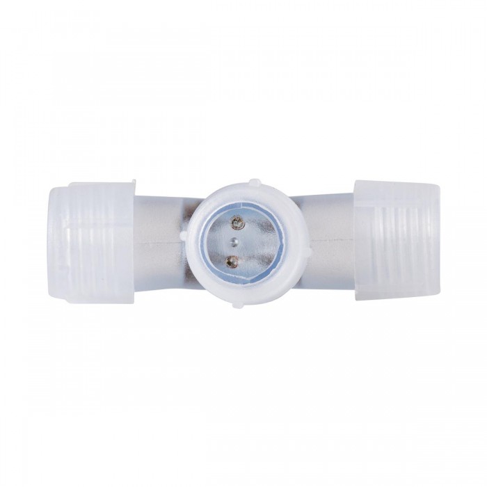 GloboStar® 70661 Σύνδεσμος T για RGB Φωτοσωλήνα LED 360° Degree DC 230V 2 Pin Αδιάβροχος IP68 GloboStar® 70661 Σύνδεσμος T για RGB Φωτοσωλήνα LED 360° Degree DC 230V 2 Pin Αδιάβροχος IP68