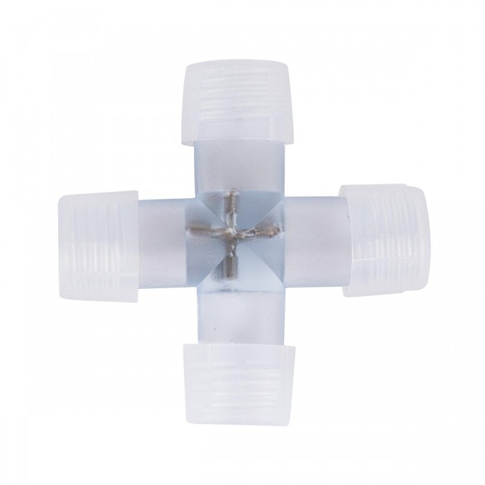 GloboStar® 70663 Σύνδεσμος Cross (+) για RGB Φωτοσωλήνα LED 360° Degree DC 230V 2 Pin Αδιάβροχος IP68 GloboStar® 70663 Σύνδεσμος Cross (+) για RGB Φωτοσωλήνα LED 360° Degree DC 230V 2 Pin Αδιάβροχος IP68
