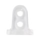 GloboStar® 70665 Πλαστική PVC Βάση Στήριξης για RGB Φωτοσωλήνα LED 360° Degree DC 230V 2 Pin Αδιάβροχος IP68 GloboStar® 70665 Πλαστική PVC Βάση Στήριξης για RGB Φωτοσωλήνα LED 360° Degree DC 230V 2 Pin Αδιάβροχος IP68