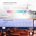 GloboStar® 70668 D4-L SKYDANCE DC DMX & RDM Dimmer High Speed Controller / Decoder 4 Καναλιών DC 12-24V 4 x 5A 120W - Max 20.5A 480W - IP20 Μ17 x Π5 x Υ2.5cm - 5 Years Warranty