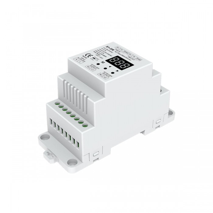 GloboStar® 70670 S1-DR SKYDANCE AC Triac DMX Dimmer Din Rail Ράγας 2 Καναλιών AC 100-240V 2 x 1.5A 360W - Max 3A 720W - IP20 DMX512 Μ11.5 x Π5 x Υ6.5cm - 5 Years Warranty GloboStar® 70670 S1-DR SKYDANCE AC Triac DMX Dimmer Din Rail Ράγας 2 Καναλιών AC 100-240V 2 x 1.5A 360W - Max 3A 720W - IP20 DMX512 Μ11.5 x Π5 x Υ6.5cm - 5 Years Warranty